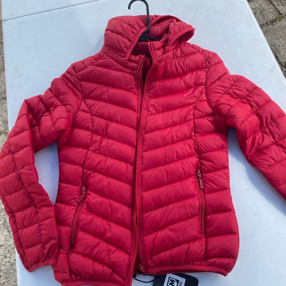 Women’s Hooded Winter Coat Warm Puffer Jacket Cotton Coat with Removable Hood - Picture 4 of 11